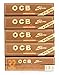 5 booklets OCB VIRGIN SLIM Unbleached Rolling paper King Size + FILTER TIPS