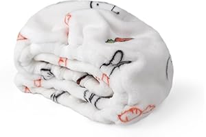 ICZW Gripper Strip Frame Cover Rug Hooking Frame Cover Flannel for 19.6" x 19.6" Frame (White)