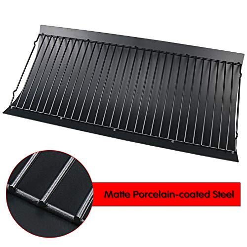 Hisencn Repair Parts 27" Ash Pan Replacement for Chargriller Charcoal