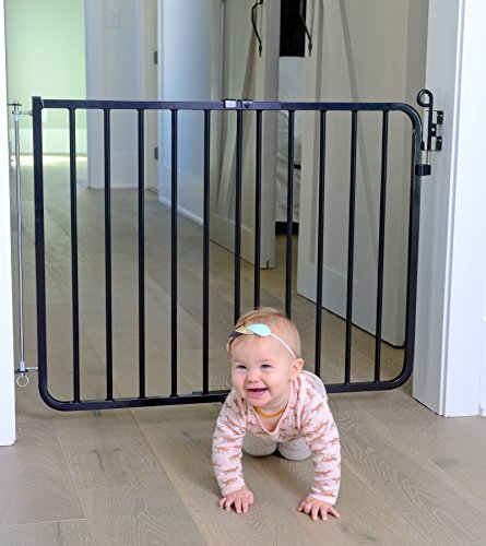 Cardinal Gates Auto-Lock Gate, Black