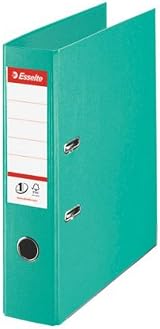Esselte A4 Lever Arch File Light Green 72mm Spine