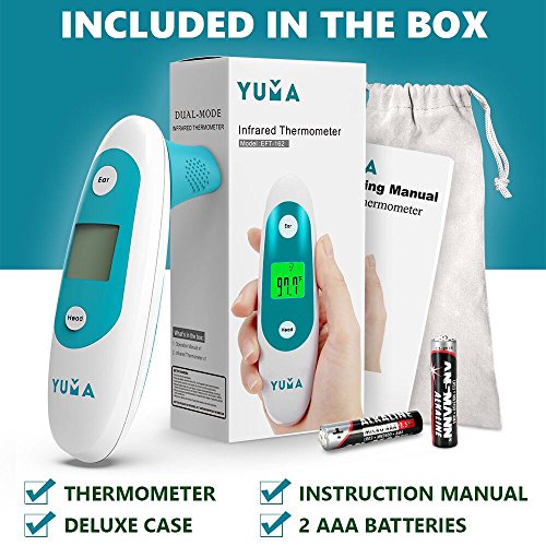 Baby Thermometer Most Accurate Infrared Forehead & Ear Digital