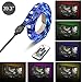 Topist USB TV LED Light, RGB 5050 60 LEDs Neon Accent Lighting System Kit, Flexible Adhesive Tape Multi-Color Changing Light with RF Wireless Remote for Flat Screen TV LCD, Desktop PC, 3.3Ft