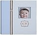 C.R. Gibson Slim Bound Photo Journal Album, Designer Pages, Space For Journaling, Holds 160 Photos, 80 Acid Free PVC Free Photo Safe Pages -All Boy