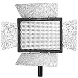 YONGNUO YN600L 600 LED 5500K Color Temperature Adjustable LED Video Light for Canon / Nikon / Sony Camcorder DSLR