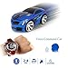 SZJJX Voice Command RC Car Rechargeable 2.4Ghz 6CH Smart Watch Radio Control Creative Voice Activated Racing Cars Remote Control Vehicles Truck Blue