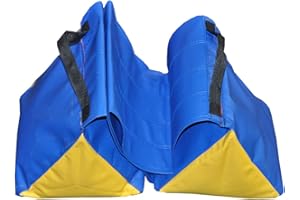 Cool Runners 10" x 10" Tunnel Bag Set 2 Piece PVC Agility Tunnel Bags for 24" or 26" Diameters