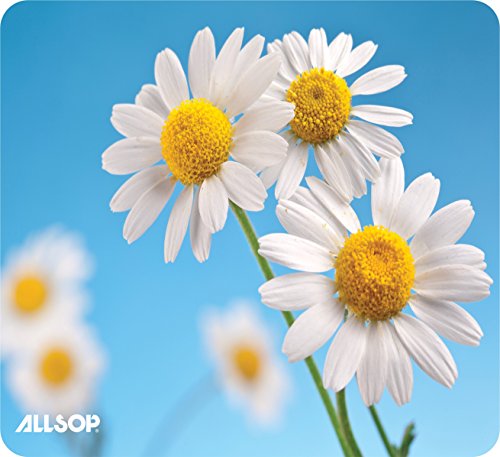 AllsopÂ Nature's Smart Mouse Pad 60% Recycled Content, Daisy (31420)
