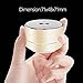 LENRUE A2 Portable Bluetooth Speaker, Hard EVA Case Packed, Good Sound,Brief Design,Perfect Mini Speaker for Room, Car, Travelling, Camping, Picnic (Gold)