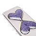 iPhone 7 Plus Case,Case for iPhone 7 Plus,ikasus Flowing Liquid Floating Hourglasses Love Heart Bling Glitter Sparkle Quicksand Clear Soft Gel TPU Rubber Case Cover for iPhone 7 Plus 5.5