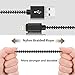 Lightning Cable, Basse 4 Pack [3FT 6FT 6FT 10FT] Nylon Braided Charging Cable Lightning to USB Charge Cord for iPhone X/8/8 Plus/7/7 Plus/6s Plus/6s/iPad/iPod and More (Black White)