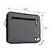 Bubm Portable Universal Electronics Accessories Travel Organizer /Ipad Case / Cable Organizer Bag (Gray)