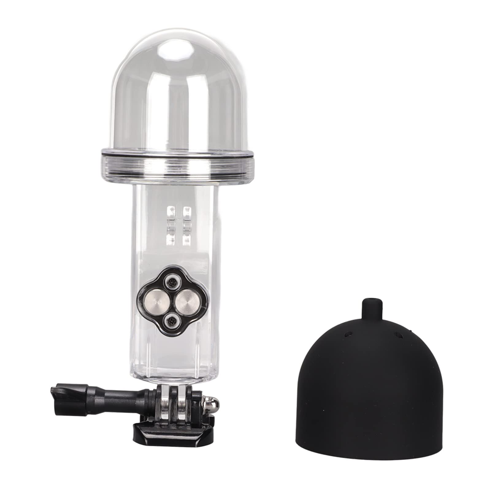 For Osmo Pocket Waterproof Housing, High Translucent Acrylic 60m/196.8ft Waterproof Depth Protective Case For Surfing Diving Swimming