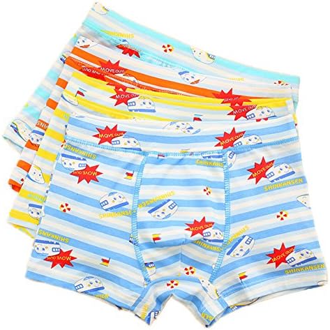 Boys Boxer Briefs Underwear, 4 Pack, Soft Cotton
