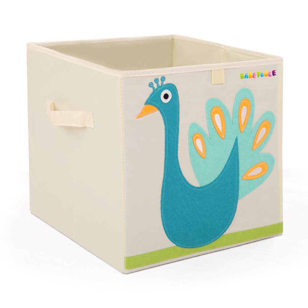 Foldable Storage Bins 13'' Fabric Cube Box, BabeForce