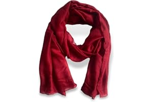 guiyal Cotton Linen Blend Fashion Scarf