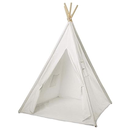 Amazon Com Dllzq Indian Canvas Teepee Cotton Tent Indoor Outdoor