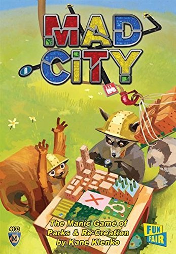 Mad City: Plan as Fast as You Can Board Game