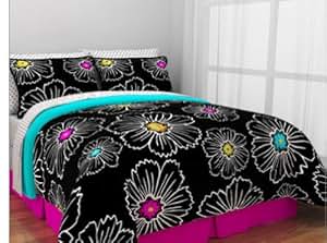 Amazon.com: Hot Pink, Teal & Black Teen Girls Reversible