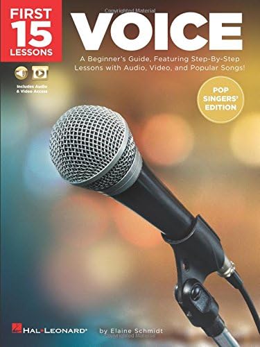 First 15 Lessons - Voice (Pop Singers' Edition) Book/Online Audio