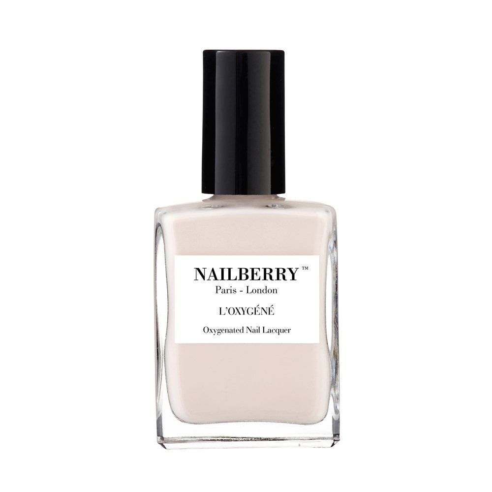 Nailberry L'Oxygéné Oxygenated Nail Lacquer | Almond, 15ml | Polish for a Healthier Manicure & Long Lasting Colour | 12-Free, Vegan, Halal, Cruelty & Gluten Free
