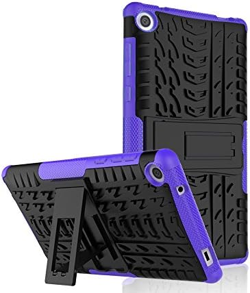 Mingnova New Lenovo Tab3 7.0 / 730x (7.0 inches) creative dazzle combo combo mobile phone protective sleeve (2017 Release) (Purple)