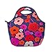 BUILT Gourmet To Go Soft Neoprene Lunch Tote Bag - Lightweight, Insulated and Reusable Lush Flower 5159629