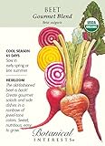 Gourmet Blend Beet Seeds - 2.5 grams - Organic