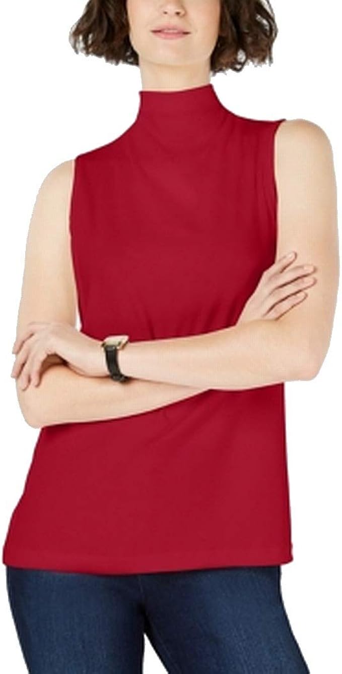 charter club sleeveless tops