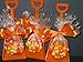 24 Small 7 Inches Tall Toy Shovels, Mix Orange & Yellow, 24 I Dig You Stickers Mfg USA,