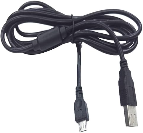 6 Feet Charger Cable For Ps4 Controller Charging Lead For Playstation 4 Controller Amazon Co Uk Pc Video Games