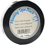General Brand Black Masking Tape 1 in. x 60 yd.