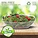 64 Oz. Clear Plastic Serving Bowls (5 Pack) Oval Disposable Serving Bowls for Parties - Large Plastic Bowls for Salad, Snacks, Chips, Pretzels, Candy