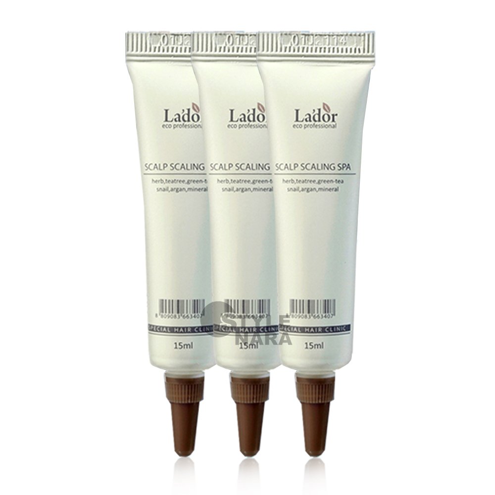 Lador Anti Dandruff Hair Loss Treatment Deep Cleansing Scalp Scaling Clinic Spa 3Ea