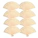 Mcupper-Chinese Sandalwood Fan (Set of 48 pcs) - Hand Held Folding Fans for Wedding Decoration, Birthdays, Home Gifts by Super Z Outlet