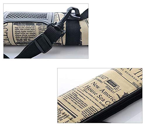 Standard Drum Stick/Mallet Bag with External Pocket Weather Resistant Fabric Drumstick Case Cover - Thumbnail 4