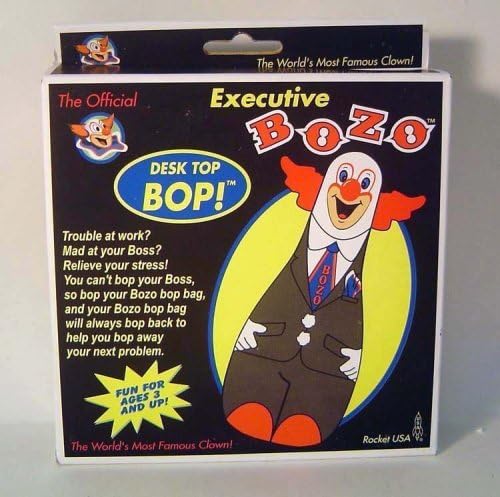 Bozo Executive Desk Top Bop Bag