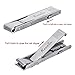 KEDSUM Professional Portable Manual Nose & Ear Hair Trimmer, No Batteries Required, Stainless Steel Nose Hair Remover for Men & Women,Come with a Fingernail Clipper