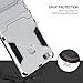Huawei P9 Lite Case,SUNGUY Boys Armor Defender Protective Case Hard PC Cover + TPU Soft Bumper Case Cover with Kickstand for Huawei P9 Lite 2017-Gray