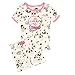 The Powerpuff Girls Little Girls 4 pc Cotton Pajama Set (4T)
