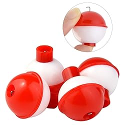 Bskifnn 50 PCS Round Fishing Bobbers 1 Inch Float