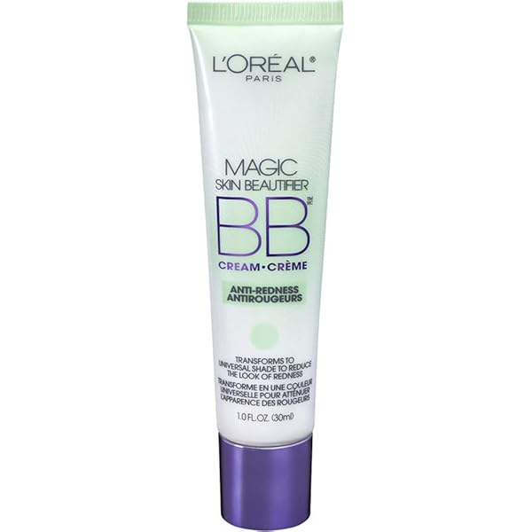 L’OREAL PARIS MAGIC BB CREAM FACE MAKEUP ANTI-REDNESS W/ VITAMIN C AND E, 1 FL. OZ., PACK OF 2