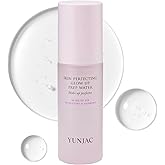YUNJAC Skin Perfecting Glow Up Prep Water Makeup Fixer(1.69 fl oz) – Lightweight Fine Mist for Long-Lasting Makeup, Glow Booster, Smooth Radiant Skin Finish, Korean Skincare by YUNJAC