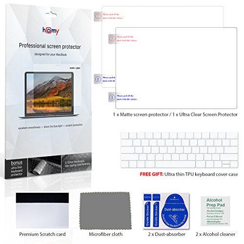 5 MacBook+Screen+Protector+Keyboard+Ultra+Thin