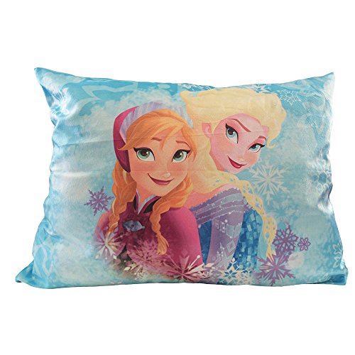 Disney Frozen Plush Bed Pillow Icy Blue