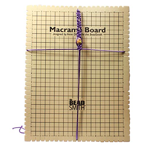 The Beadsmith Macrame Board, 11.5 x 15.5 inches, 0.5inchThick Foam