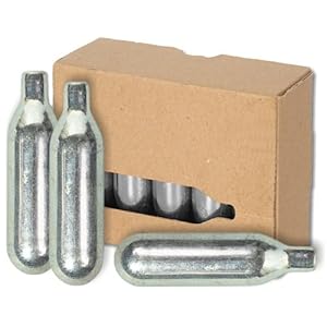 50 stuks biercapsules CO2 voor alle biertapinstallaties, met 16 g koolzuurcapsules zoals Biermaxx Zapfprofi enz