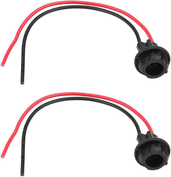 2pcs Car Light Bulb Socket, T10 Car Plugin Light Bulb Extension Socket