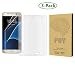 Samsung Galaxy S7 Edge Screen Protector Anti-Bubble Full Coverage HD Clear Film ( 3PACK )