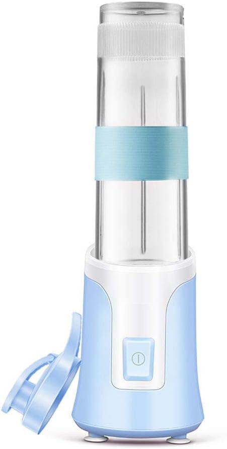 NJLC Juicer Blender, Small Multi-Function Fruit and Vegetable juicer Cup Electric Juicer,Blue